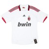 Virallinen Fanipaita AC Milan 2009-10 Retro Vieraspelipaita - Miesten